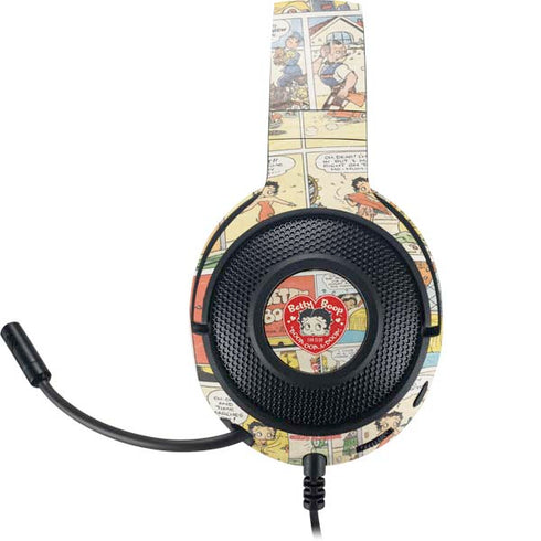 Betty Boop Comic Strip Razer Kraken X Skin